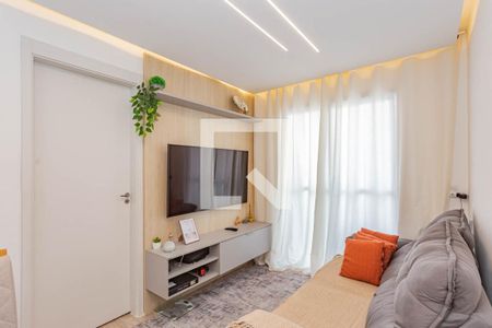 Sala de apartamento à venda com 2 quartos, 37m² em Jardim Imperador (zona Sul), São Paulo