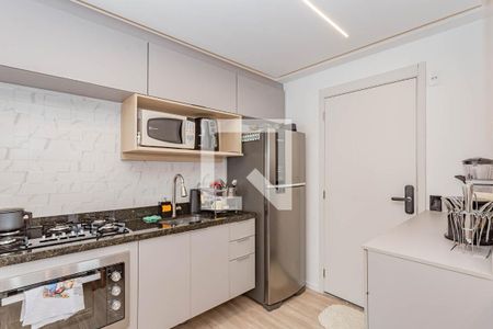 Cozinha de apartamento à venda com 2 quartos, 37m² em Jardim Imperador (zona Sul), São Paulo