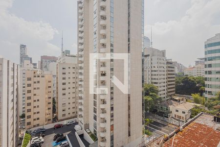 Vista da Sala de apartamento para alugar com 2 quartos, 110m² em Paraíso, São Paulo