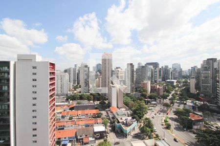 Vista Varanda de kitnet/studio à venda com 1 quarto, 32m² em Vila Olímpia, São Paulo