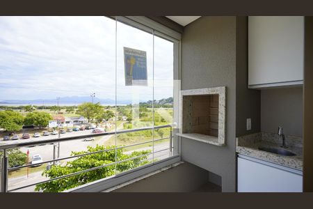 Sala - Varanda de apartamento para alugar com 2 quartos, 90m² em Saco dos Limões, Florianópolis