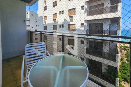 Varanda Sala de apartamento para alugar com 3 quartos, 150m² em Centro, Guarujá
