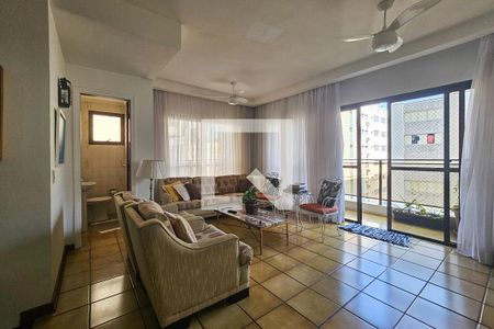 Sala de apartamento para alugar com 3 quartos, 150m² em Centro, Guarujá