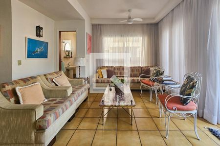 Sala de apartamento para alugar com 3 quartos, 150m² em Centro, Guarujá