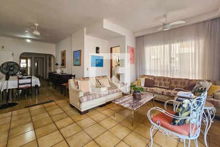 Sala de apartamento para alugar com 3 quartos, 150m² em Centro, Guarujá