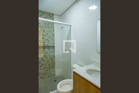 Banheiro de kitnet/studio para alugar com 1 quarto, 32m² em Vila Monte Alegre, São Paulo