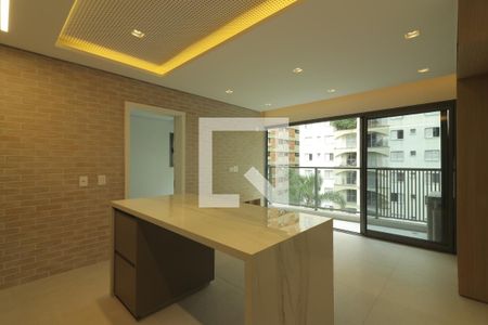 Sala/Cozinha de apartamento para alugar com 2 quartos, 61m² em Vila Nova Conceição, São Paulo