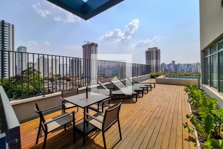 Área comum de kitnet/studio para alugar com 1 quarto, 25m² em Vila Firmiano Pinto, São Paulo