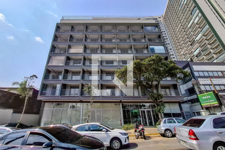 Fachada de kitnet/studio para alugar com 1 quarto, 25m² em Vila Firmiano Pinto, São Paulo