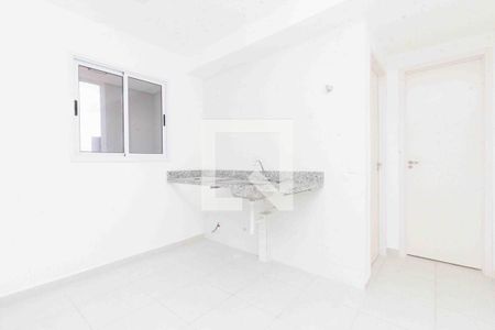 Cozinha de apartamento para alugar com 1 quarto, 35m² em Cidade Mãe do Céu, São Paulo