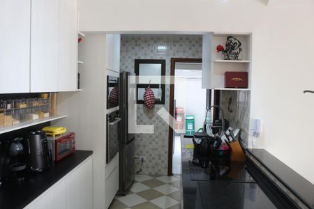 Cozinha de apartamento à venda com 3 quartos, 136m² em Santa Maria, São Caetano do Sul