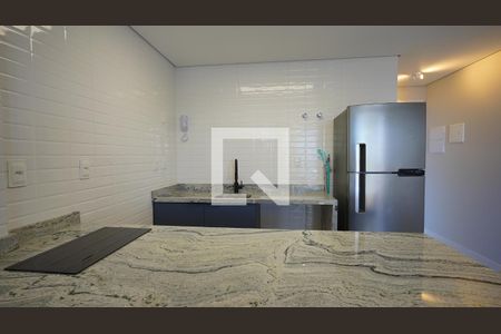 Cozinha de kitnet/studio para alugar com 1 quarto, 40m² em Cacupé, Florianópolis