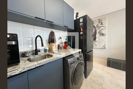 Cozinha e Área de Serviço de apartamento para alugar com 1 quarto, 40m² em Cacupé, Florianópolis