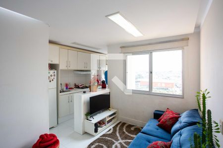 Sala de apartamento para alugar com 2 quartos, 48m² em Centro, Diadema