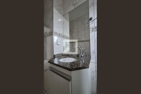 Banheiro Social de apartamento à venda com 2 quartos, 80m² em Vila Homero Thon, Santo André