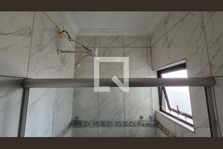 Banheiro Social de apartamento à venda com 2 quartos, 80m² em Vila Homero Thon, Santo André