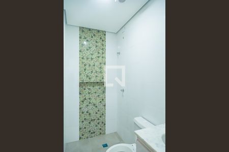 Banheiro de kitnet/studio para alugar com 1 quarto, 32m² em Vila Monte Alegre, São Paulo