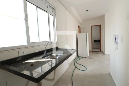 Cozinha e Área de Serviço de apartamento à venda com 2 quartos, 45m² em Chácara Califórnia, São Paulo