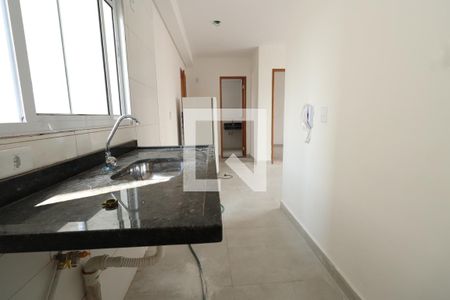 Cozinha e Área de Serviço de apartamento à venda com 2 quartos, 45m² em Chácara Califórnia, São Paulo