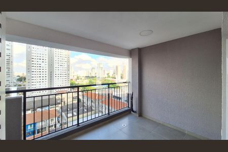 Varanda da Sala de apartamento à venda com 2 quartos, 53m² em Barra Funda, São Paulo