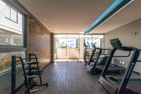 Área comum - Academia de apartamento à venda com 2 quartos, 57m² em Savassi, Belo Horizonte