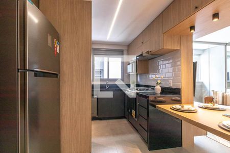 Cozinha de apartamento à venda com 2 quartos, 57m² em Savassi, Belo Horizonte