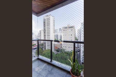 Varanda da Sala de apartamento à venda com 3 quartos, 115m² em Vila Olímpia, São Paulo
