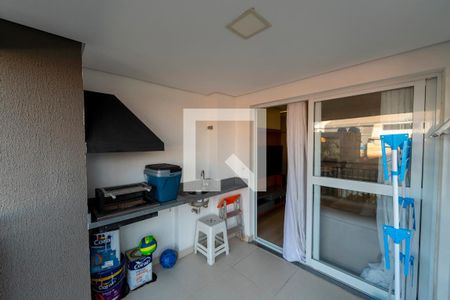 Varanda da Sala de apartamento à venda com 3 quartos, 74m² em Jardim Timbauhy, Barueri