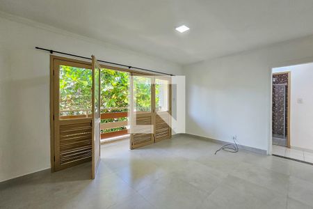 Sala de apartamento para alugar com 1 quarto, 56m² em Jardim Las Palmas, Guarujá