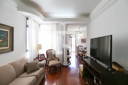 Sala de apartamento à venda com 3 quartos, 110m² em Buritis, Belo Horizonte