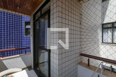 Sacada da Sala  de apartamento à venda com 3 quartos, 110m² em Buritis, Belo Horizonte