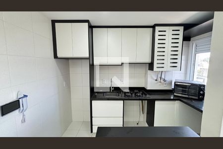 Cozinha de apartamento à venda com 2 quartos, 55m² em Utinga, Santo André
