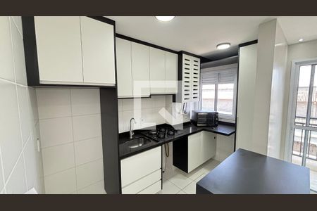 Cozinha de apartamento à venda com 2 quartos, 55m² em Utinga, Santo André