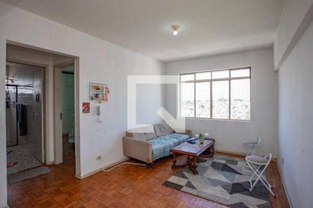 Sala  de apartamento à venda com 1 quarto, 59m² em Taboão, São Bernardo do Campo