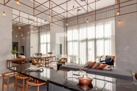 Área comum - Salão de festas de apartamento à venda com 3 quartos, 140m² em Vila Nova Conceição, São Paulo