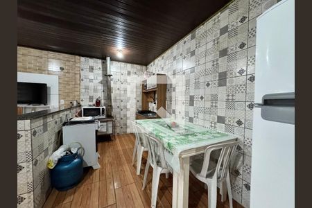 Cozinha de casa para alugar com 1 quarto, 49m² em Santos Dumont, São Leopoldo