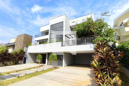 Fachada de casa de condomínio à venda com 5 quartos, 486m² em Eloy Chaves, Jundiaí