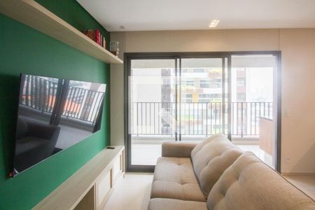 Sala de apartamento para alugar com 3 quartos, 71m² em Jardim das Acacias, São Paulo