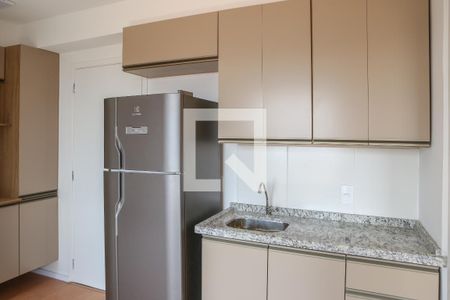 Sala e Cozinha de apartamento para alugar com 1 quarto, 25m² em Lapa, São Paulo