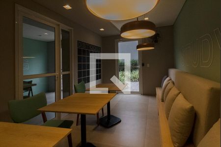 Área comum de apartamento à venda com 1 quarto, 45m² em Vila Dom Pedro I, São Paulo