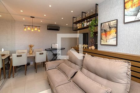 Sala de apartamento à venda com 1 quarto, 45m² em Vila Dom Pedro I, São Paulo