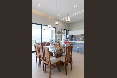 Sala de Jantar de casa de condomínio para alugar com 4 quartos, 1253m² em Casa Branca, Brumadinho