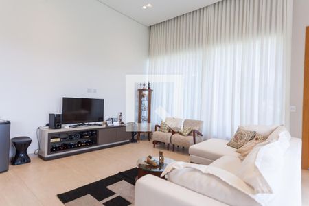 Sala de TV de casa de condomínio para alugar com 4 quartos, 1253m² em Casa Branca, Brumadinho