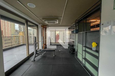 Área comum - Academia de kitnet/studio à venda com 1 quarto, 23m² em Cerqueira César, São Paulo