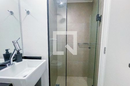 Banheiro de kitnet/studio à venda com 1 quarto, 23m² em Cerqueira César, São Paulo