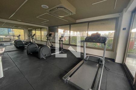 Área comum - Academia de kitnet/studio à venda com 1 quarto, 23m² em Cerqueira César, São Paulo