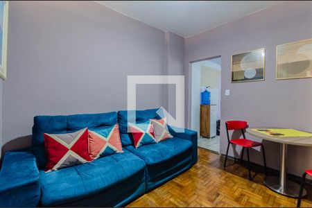 Sala de apartamento à venda com 1 quarto, 35m² em Liberdade, São Paulo