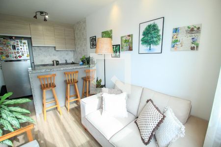 Sala de apartamento para alugar com 2 quartos, 40m² em Quarta Parada, São Paulo