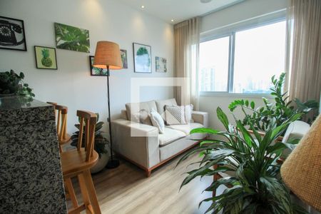 Sala de apartamento para alugar com 2 quartos, 40m² em Quarta Parada, São Paulo