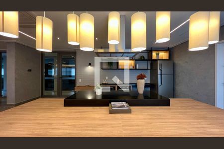 Área comum - Salão de festas de apartamento à venda com 1 quarto, 44m² em Pinheiros, São Paulo